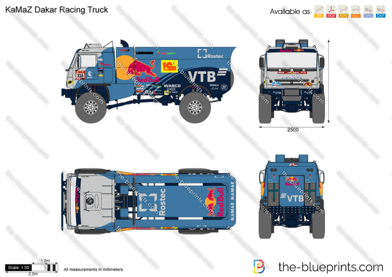 KaMaZ Dakar Racing Truck
