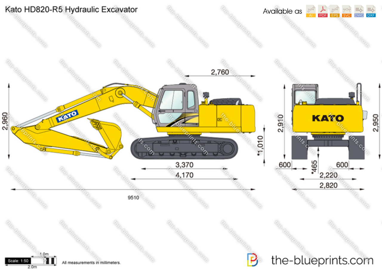 Kato HD820-R5 Hydraulic Excavator