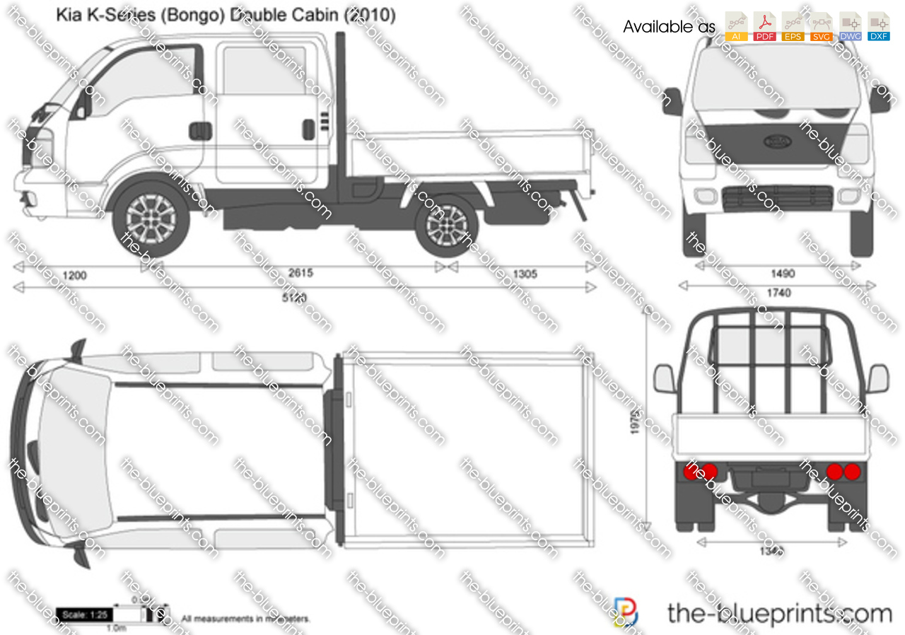 Kia K-Series (Bongo) Double Cabin