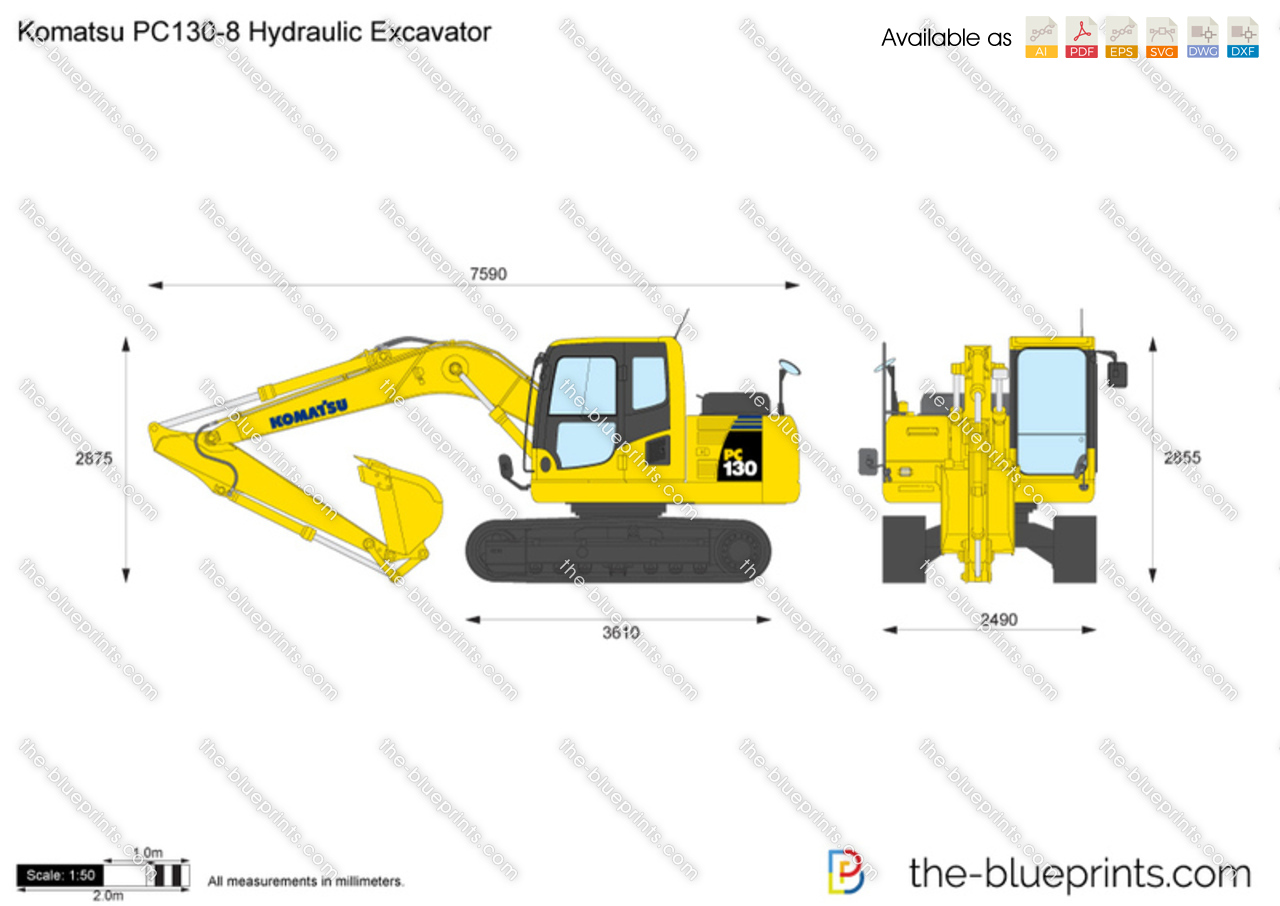 Komatsu PC130-8 Hydraulic Excavator