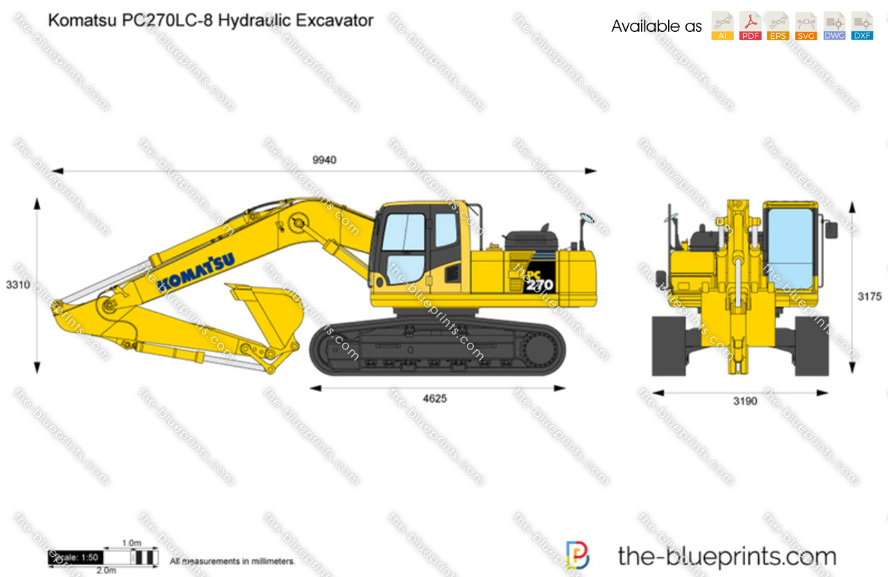 Komatsu PC270LC-8 Hydraulic Excavator