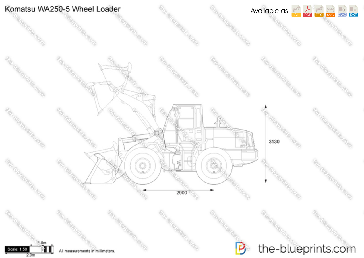 Komatsu WA250-5 Wheel Loader