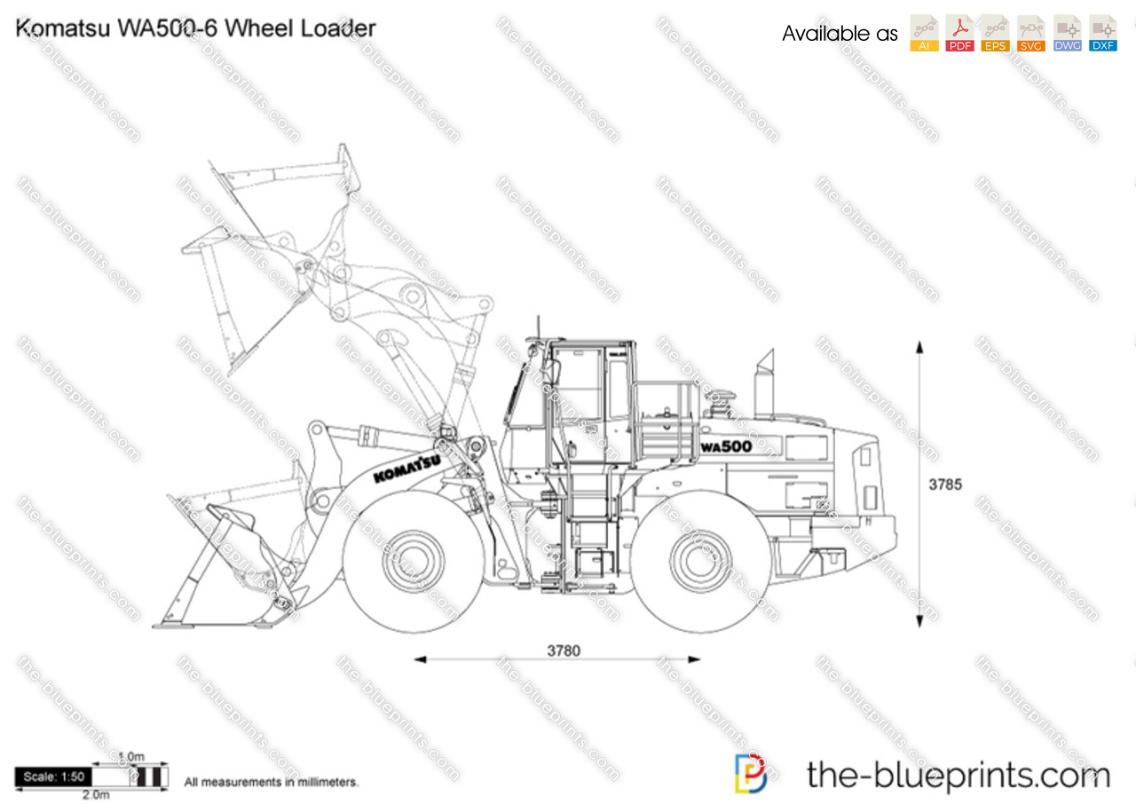 Komatsu WA500-6 Wheel Loader