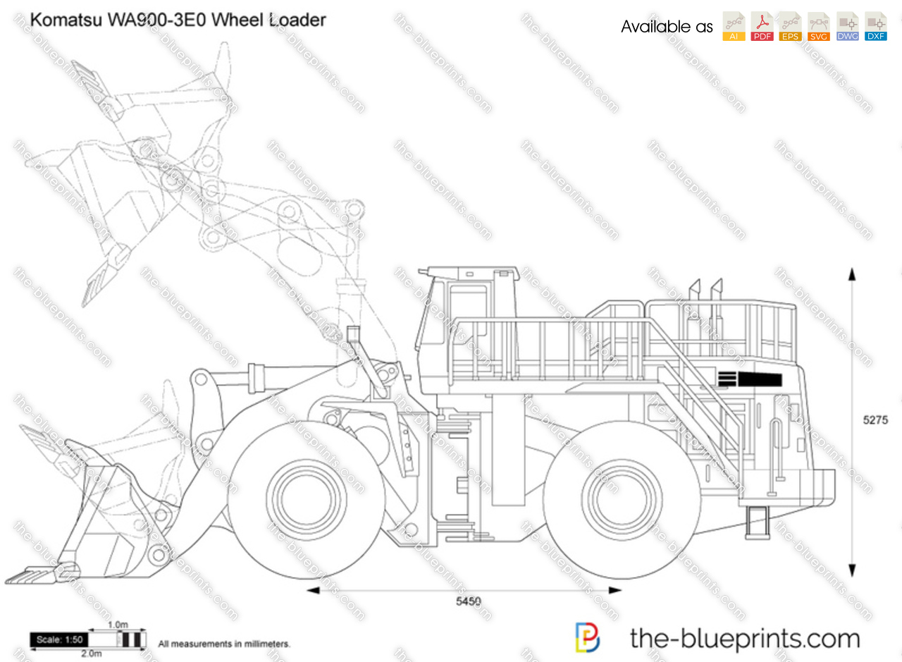 Komatsu WA900-3E0 Wheel Loader