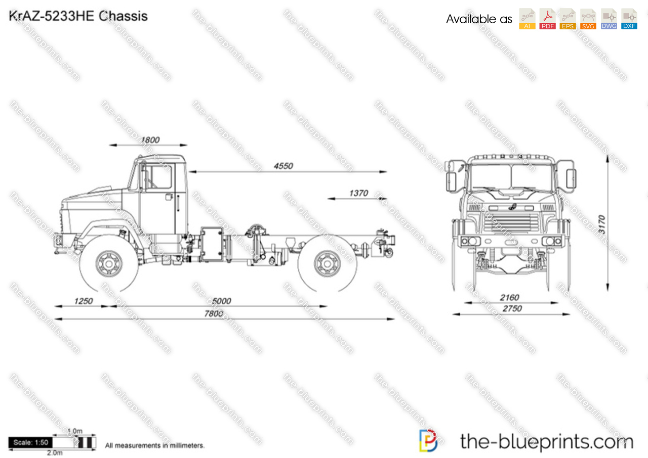 KrAZ-5233HE Chassis