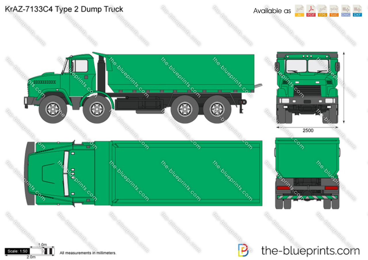 KrAZ-7133C4 Type 2 Dump Truck