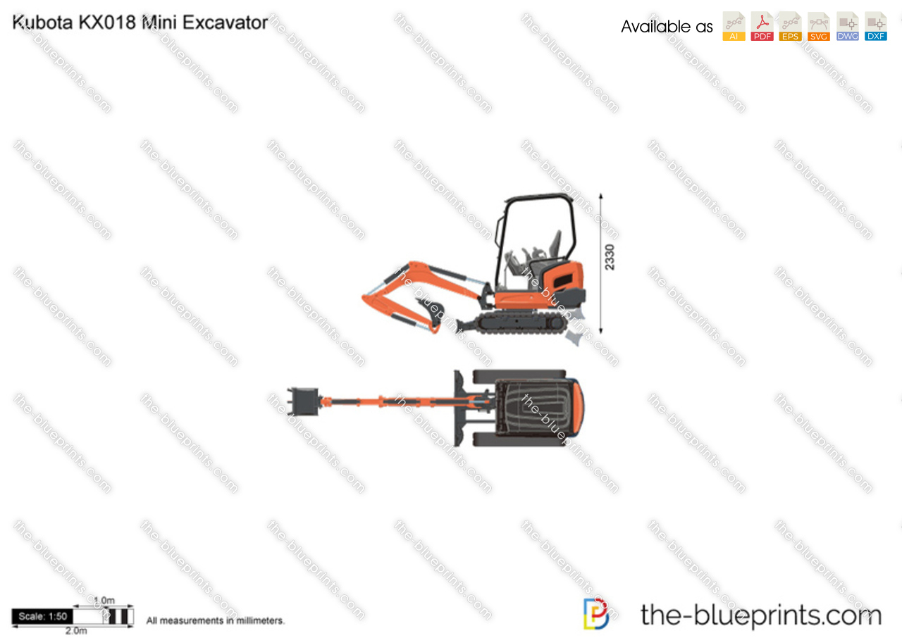 Kubota KX018 Mini Excavator