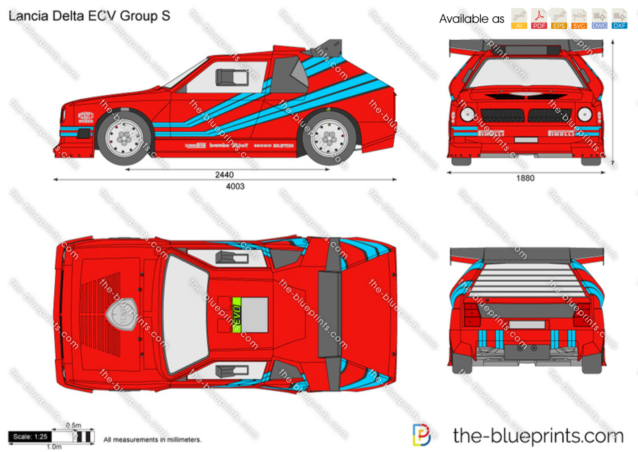 Lancia Delta ECV Group S