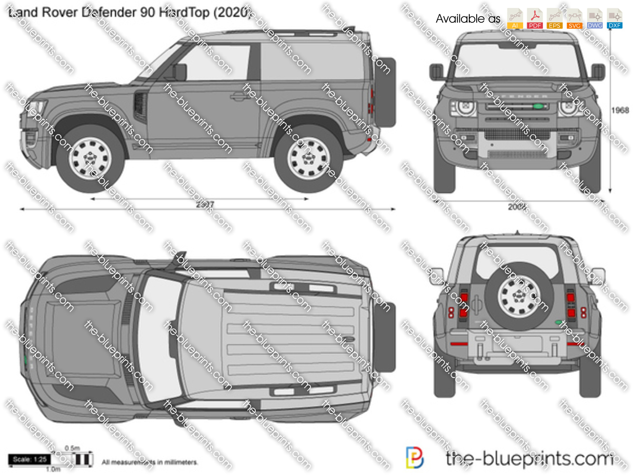 Land Rover Defender 90 HardTop