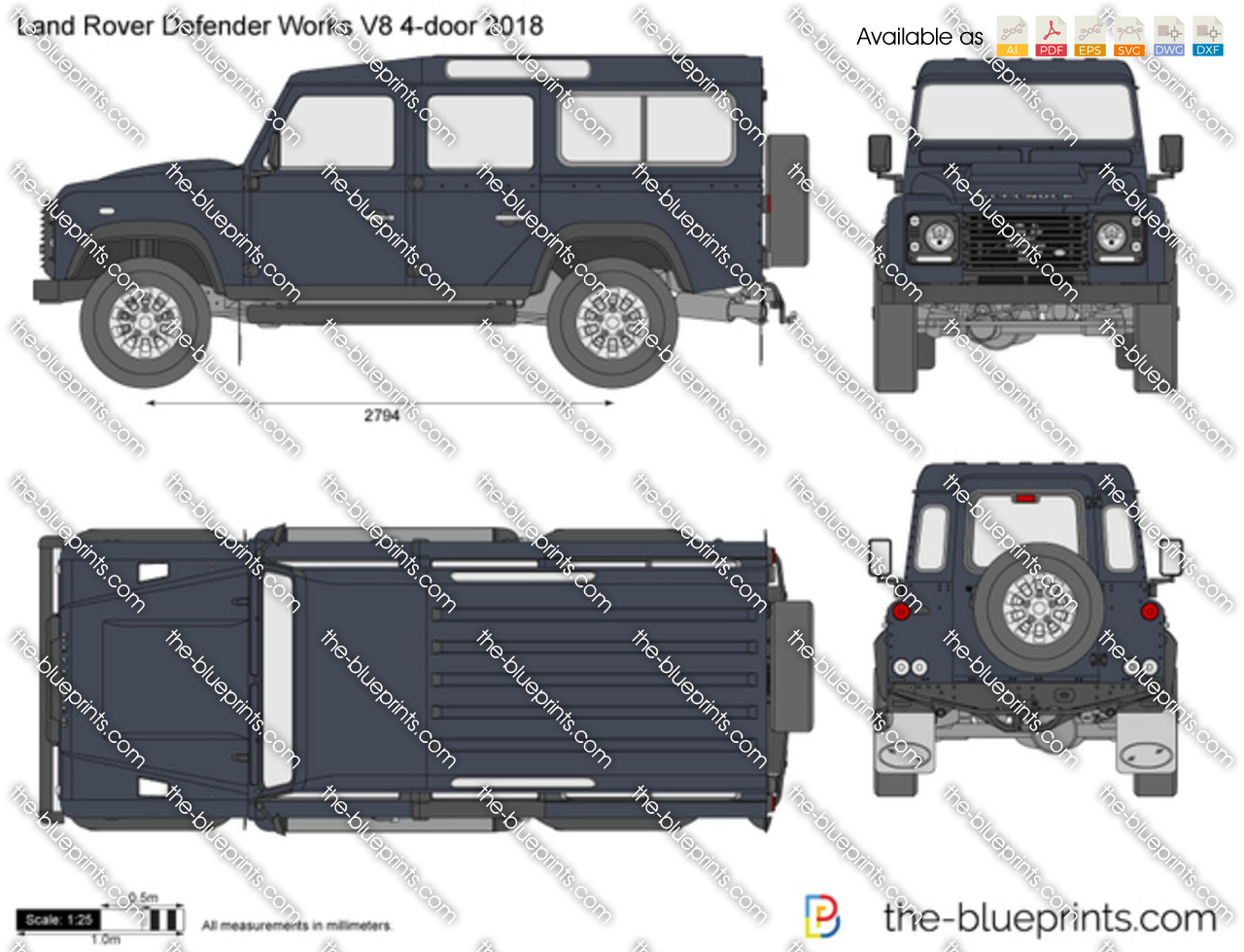 Land Rover Defender Works V8 4-door