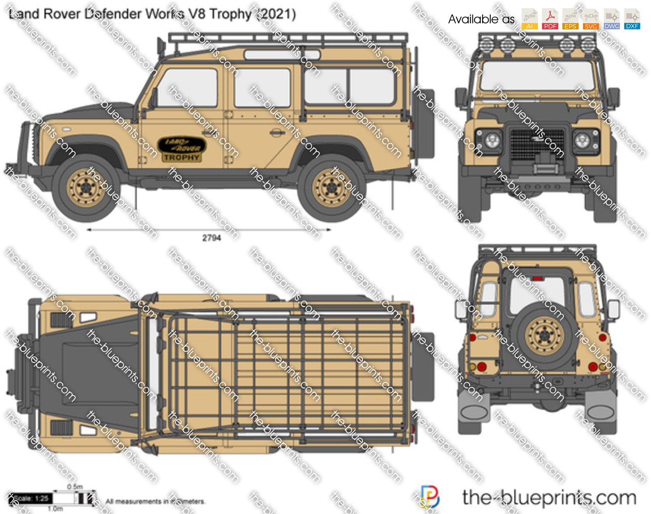 Land Rover Defender Works V8 Trophy