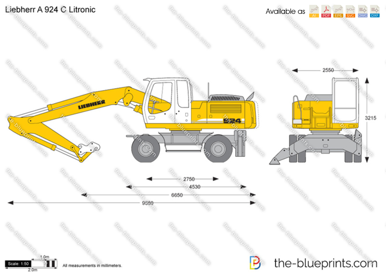 Liebherr A 924 C Litronic Wheeled Excavator