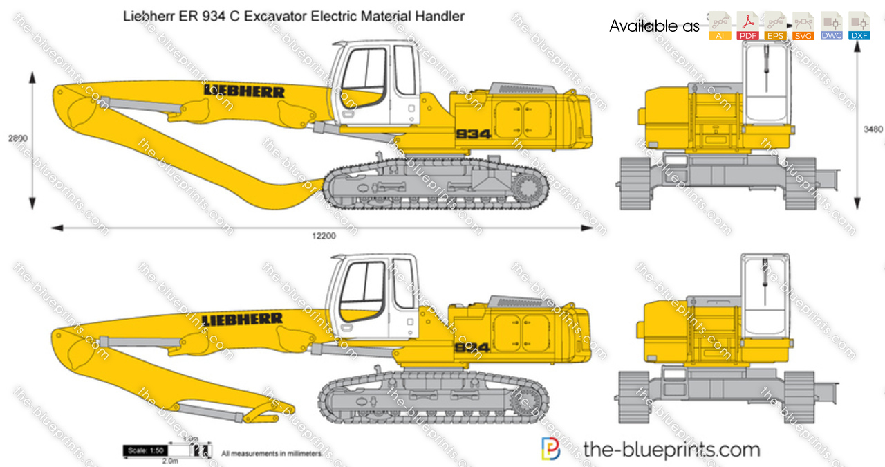 Liebherr ER 934 C Excavator Electric Material Handler