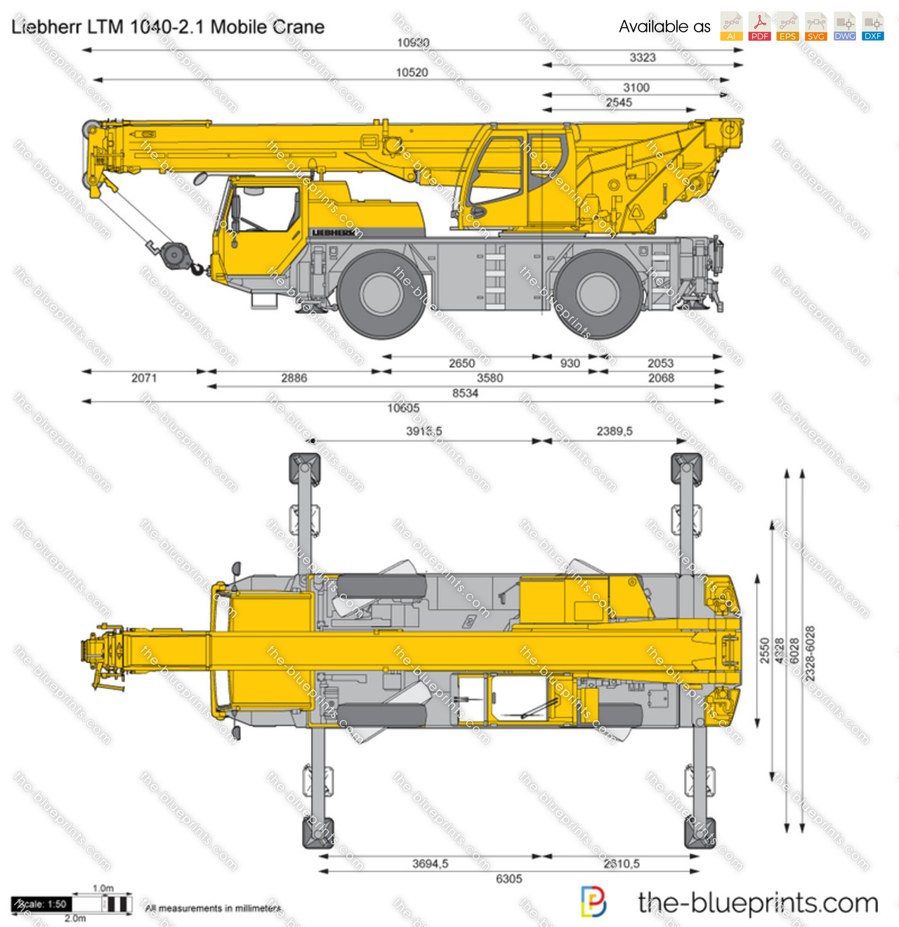 Liebherr LTM 1040-2.1 Mobile Crane