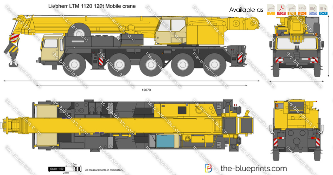 Liebherr LTM 1120 120t Mobile crane