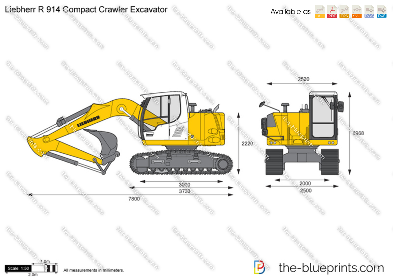 Liebherr R 914 Compact Crawler Excavator