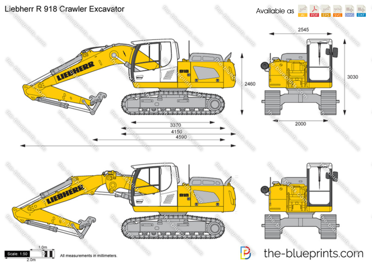 Liebherr R 918 Crawler Excavator