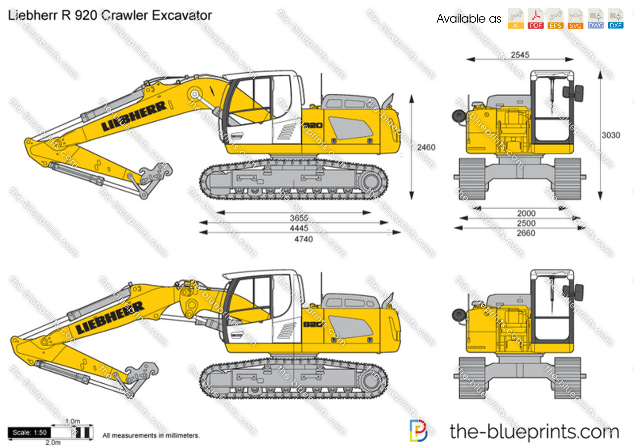 Liebherr R 920 Crawler Excavator
