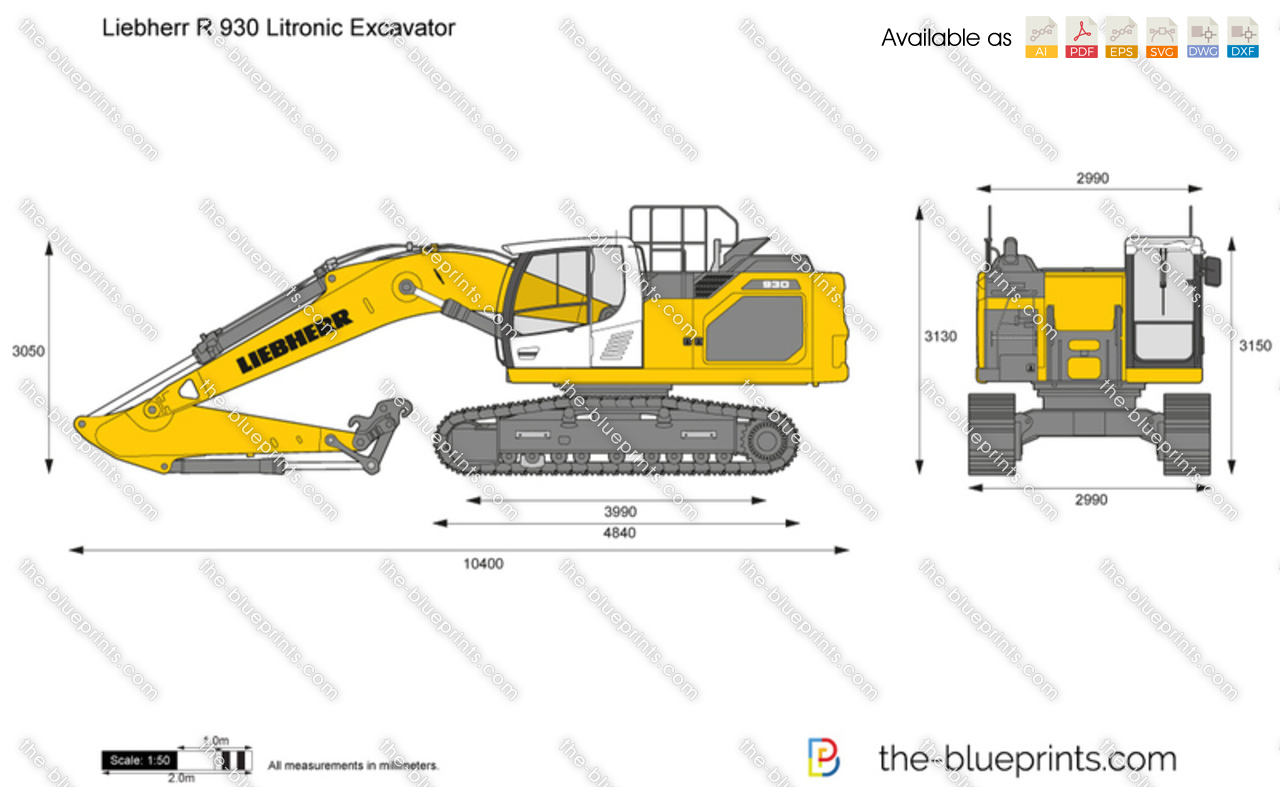 Liebherr R 930 Litronic Excavator