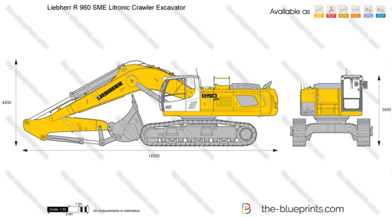 Liebherr R 960 SME Litronic Crawler Excavator