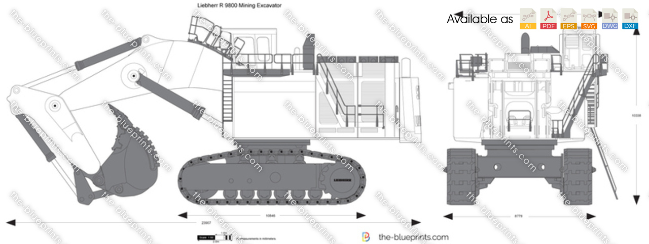 Liebherr R 9800 Mining Excavator