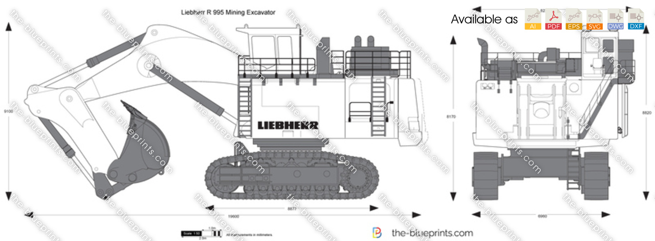 Liebherr R 995 Mining Excavator