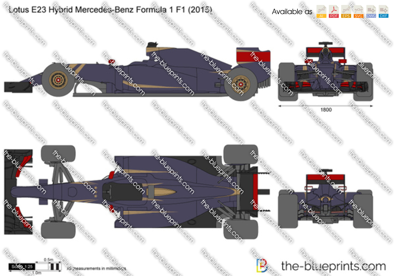 Lotus E23 Hybrid Mercedes-Benz Formula 1 F1
