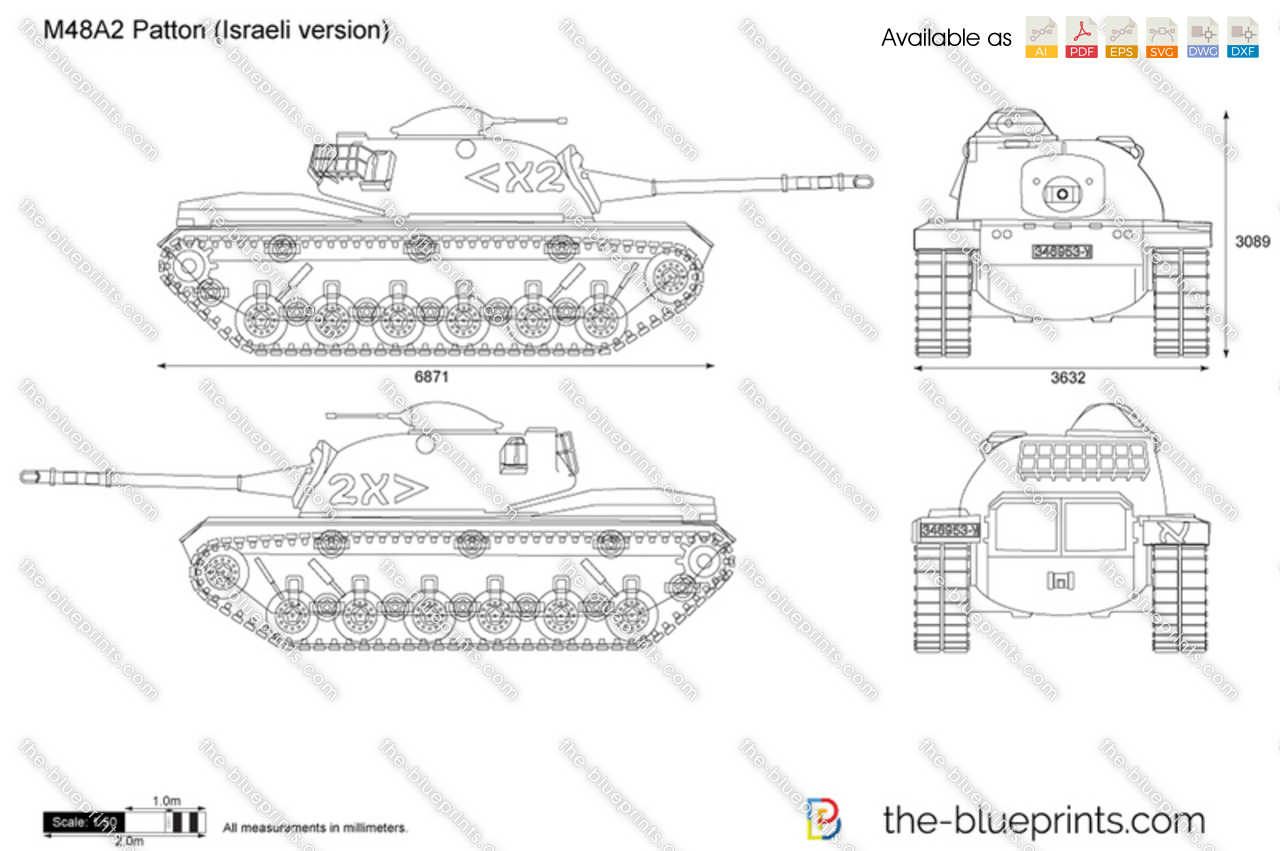 M48A2 Patton (Israeli version)