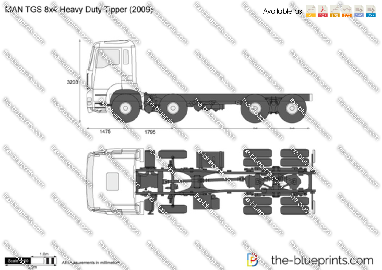 MAN TGS 8x4 Heavy Duty Tipper