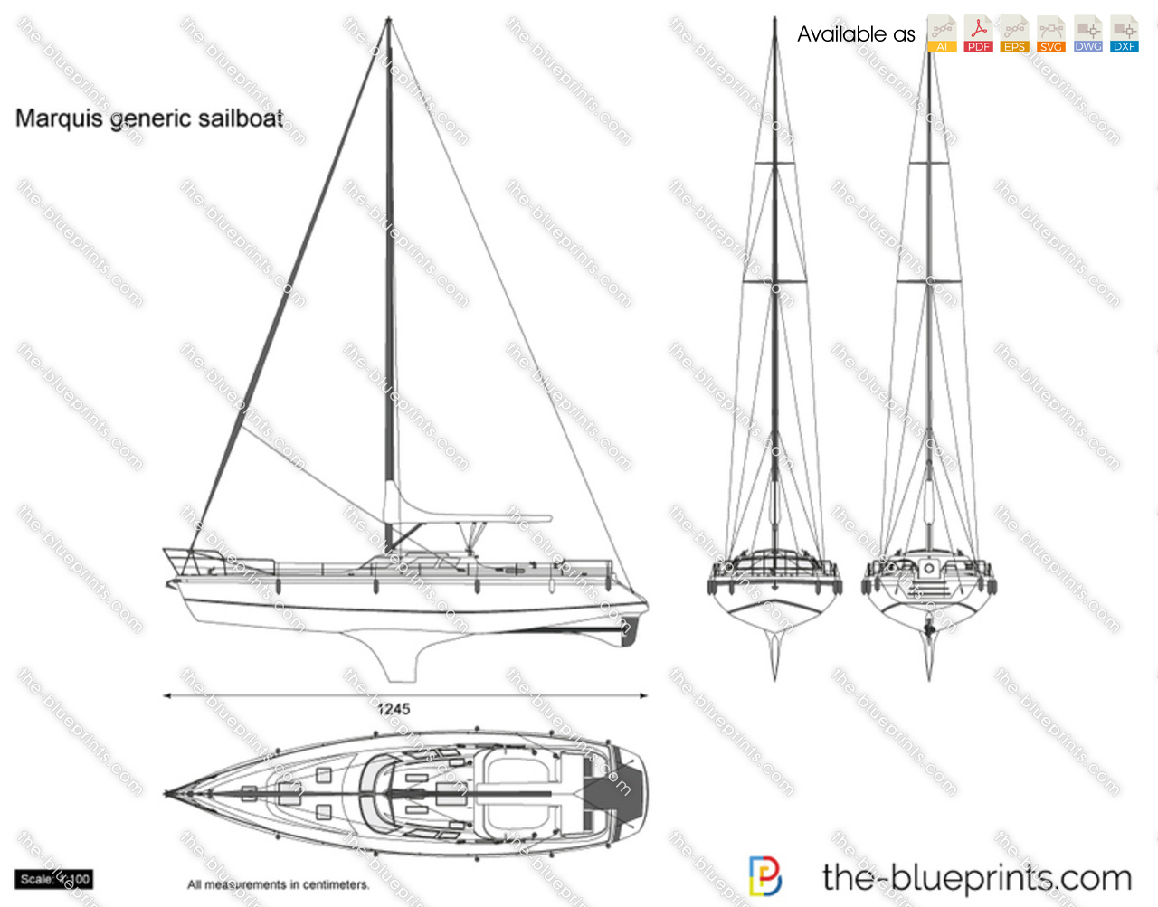 Marquis generic sailboat