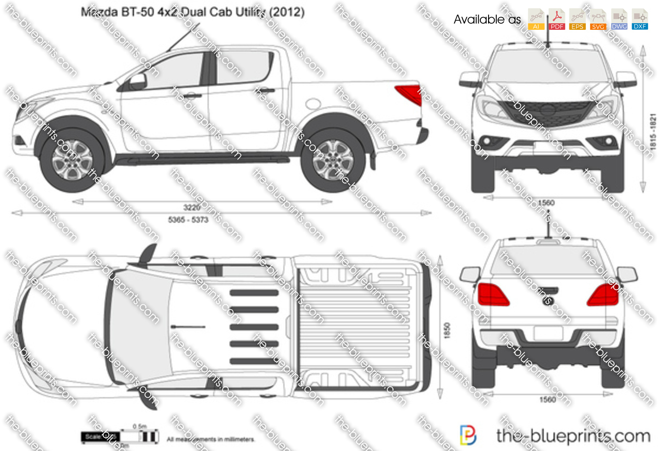 Mazda BT-50 4x2 Dual Cab Utility