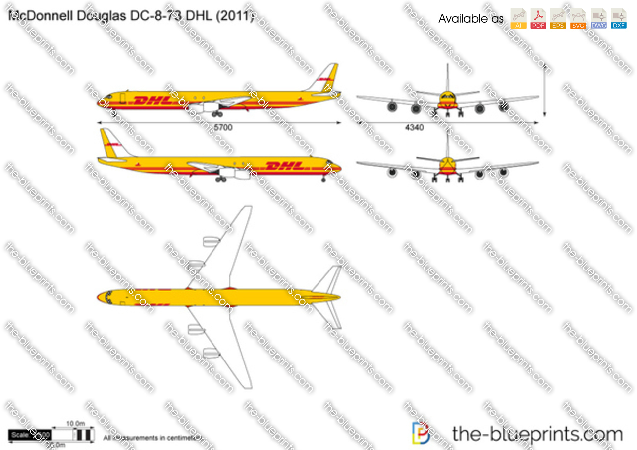 McDonnell Douglas DC-8-73 DHL
