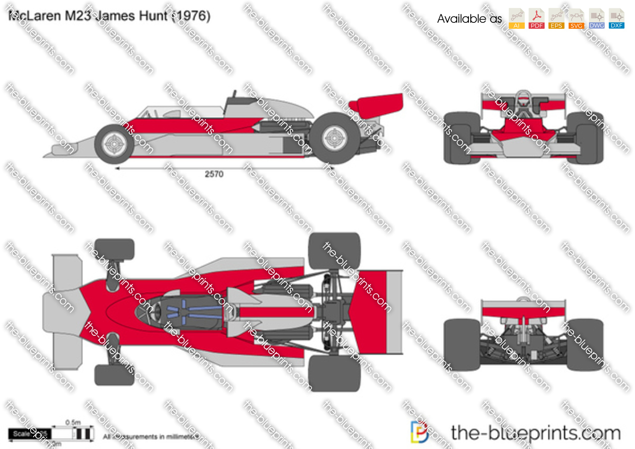 McLaren M23 James Hunt