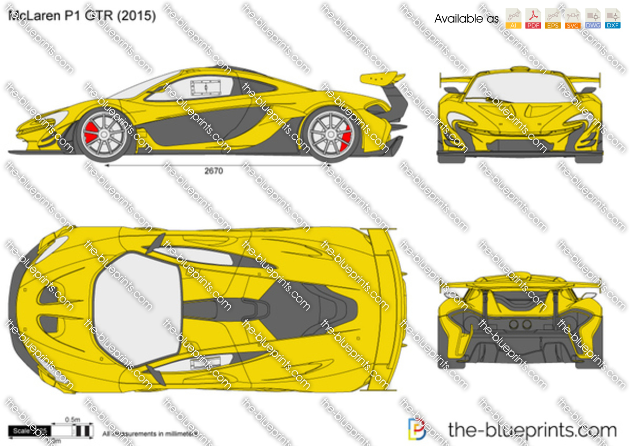 How to Draw a McLaren P1 GTR - Speed Drawing