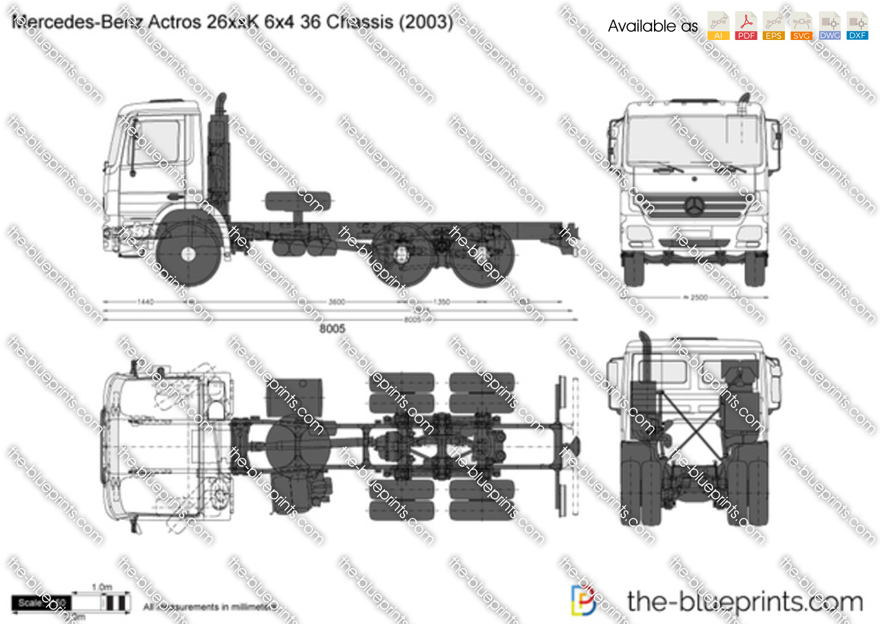 Mercedes Chassis Chart