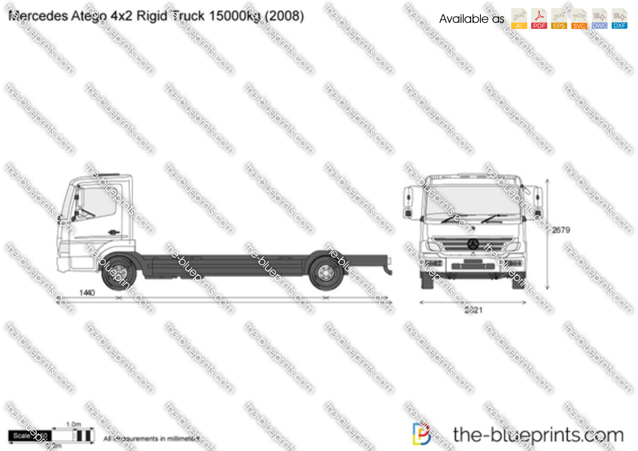 Mercedes-Benz Atego 4x2 Rigid Truck 15000kg