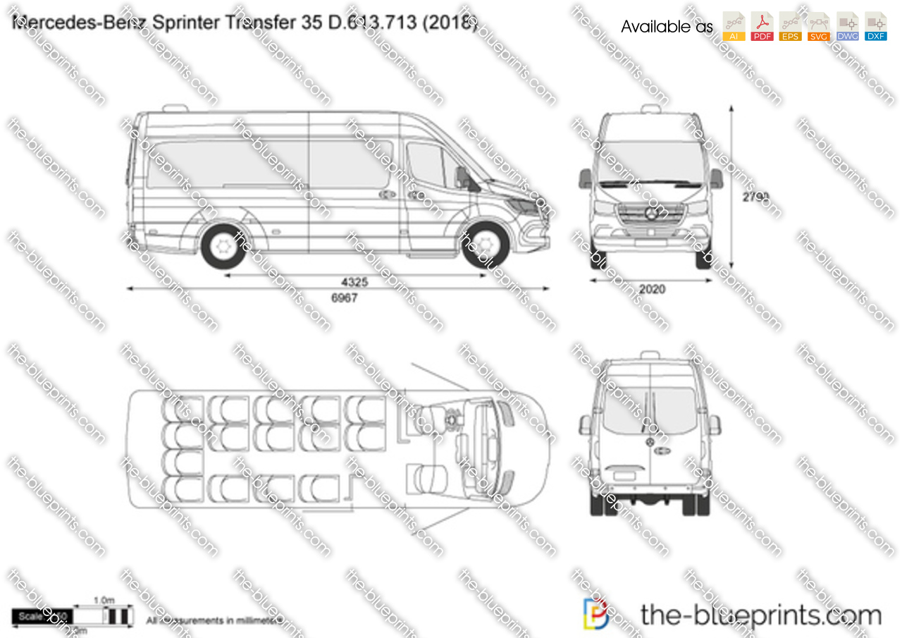 Mercedes-Benz Sprinter Transfer 35 D.613.713