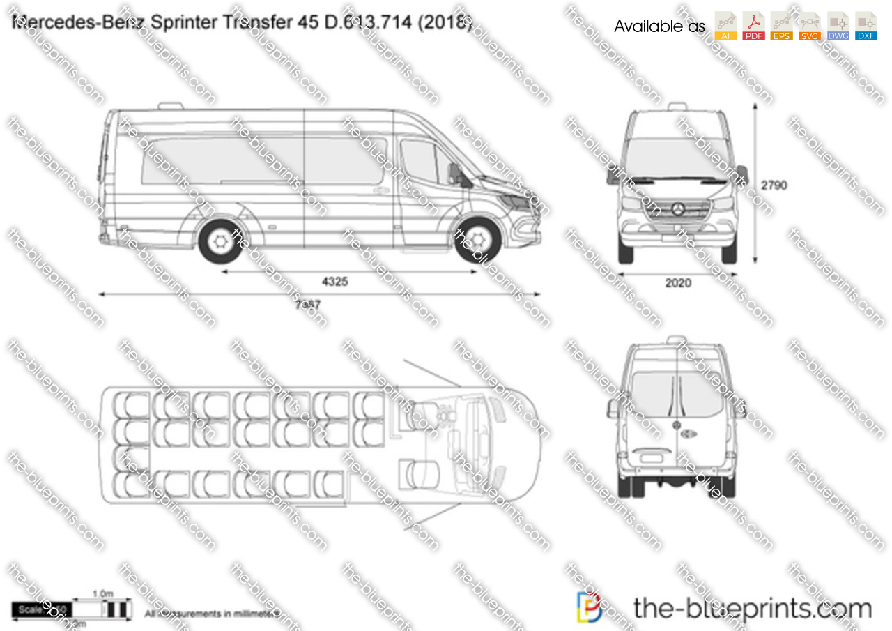 Mercedes-Benz Sprinter Transfer 45 D.613.714