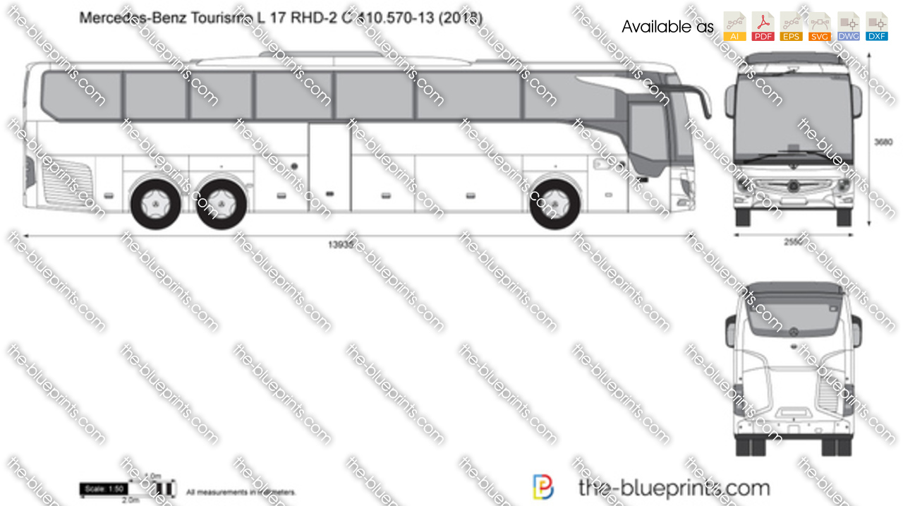Mercedes-Benz Tourismo L 17 RHD-2 C 410.570-13