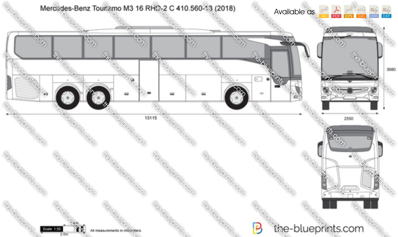 Mercedes-Benz Tourismo M3 16 RHD-2 C 410.560-13