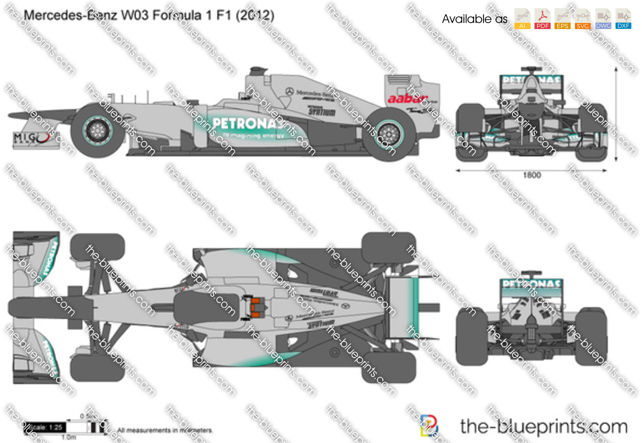 Mercedes-Benz W03 Formula 1 F1