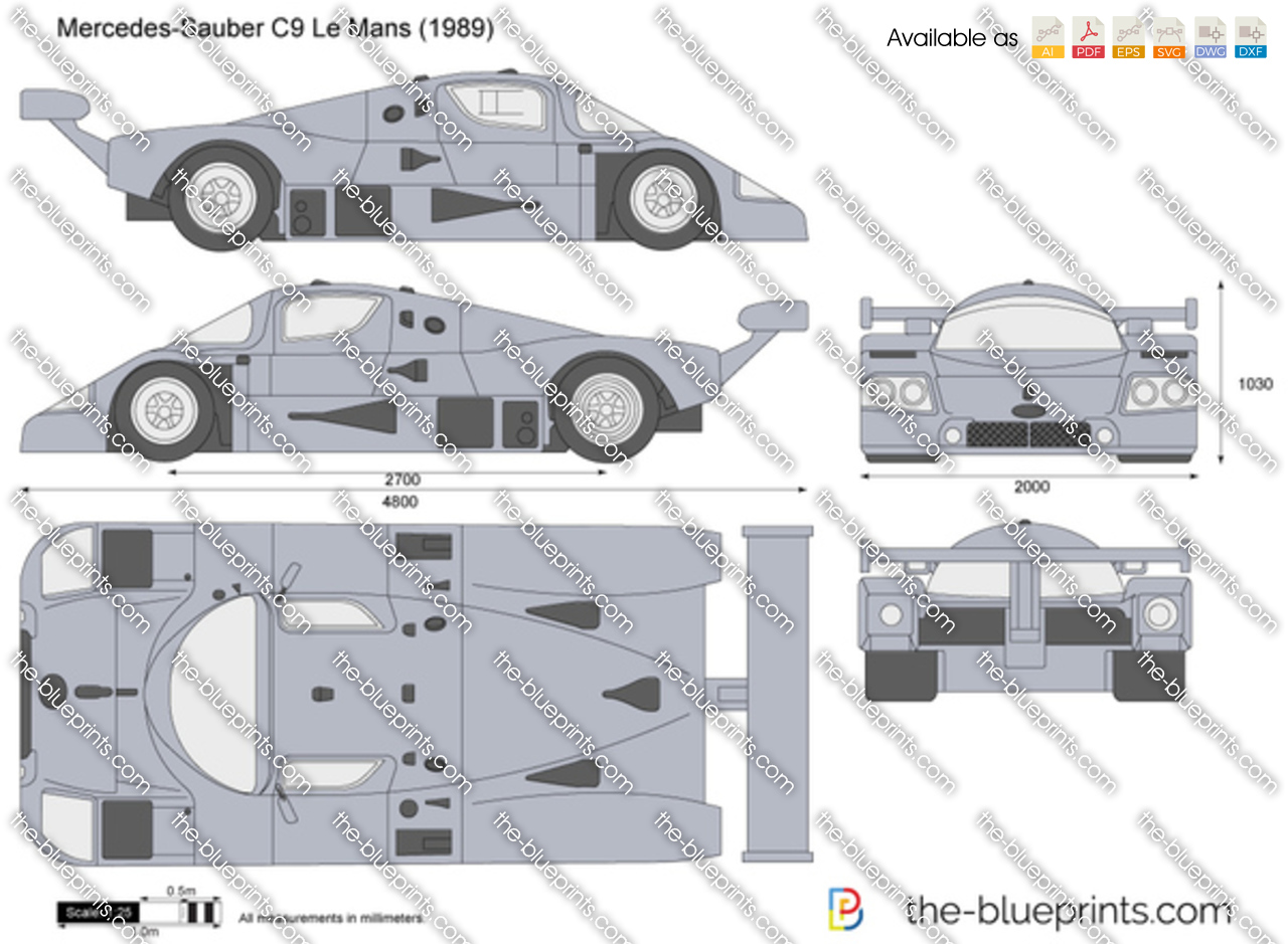 Mercedes-Sauber C9 Le Mans