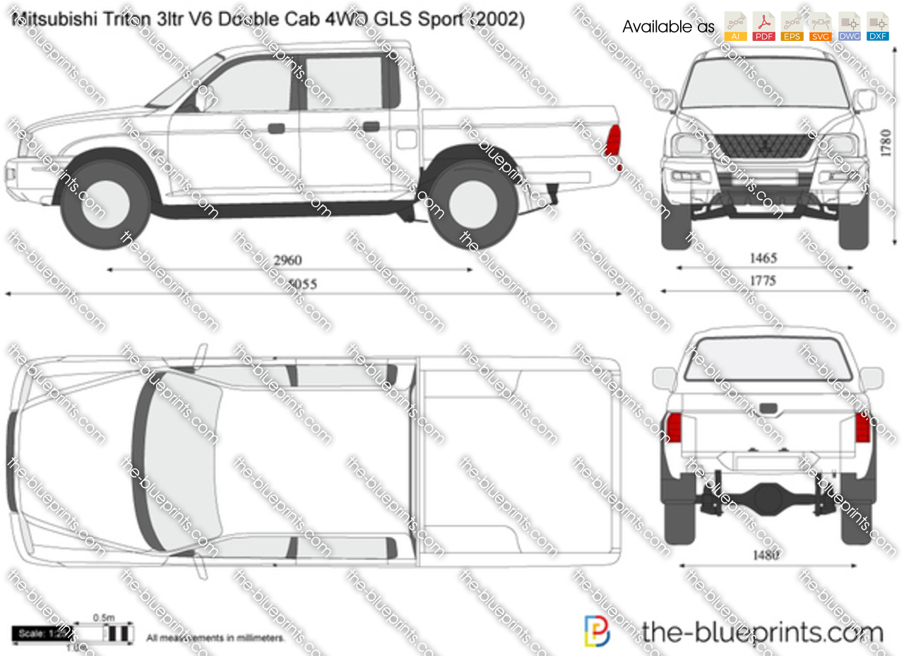 Mitsubishi Triton 3ltr V6 Double Cab 4WD GLS Sport