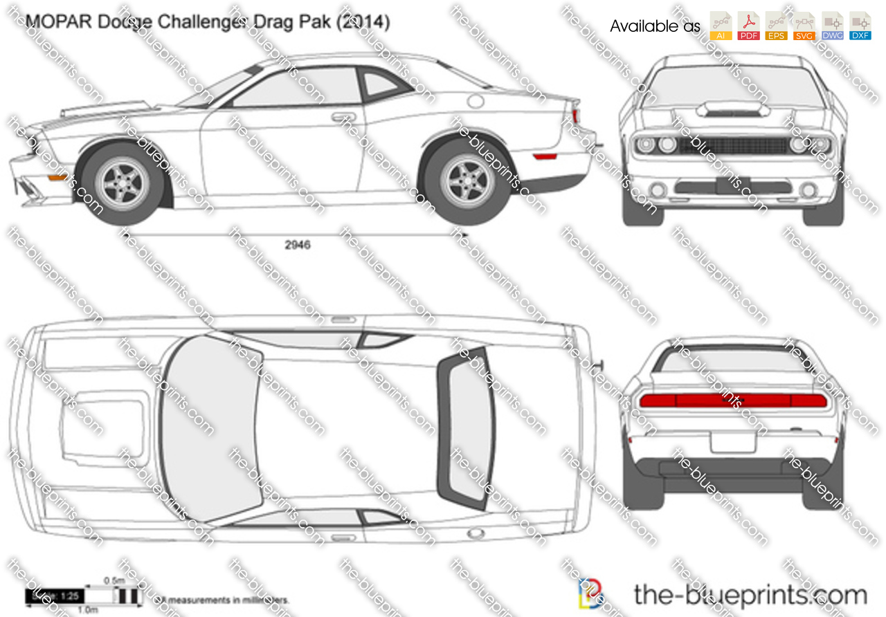 MOPAR Dodge Challenger Drag Pak