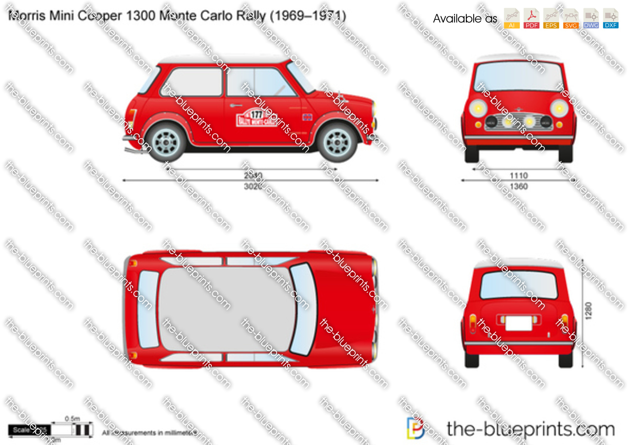 Morris Mini Cooper 1300 Monte Carlo Rally