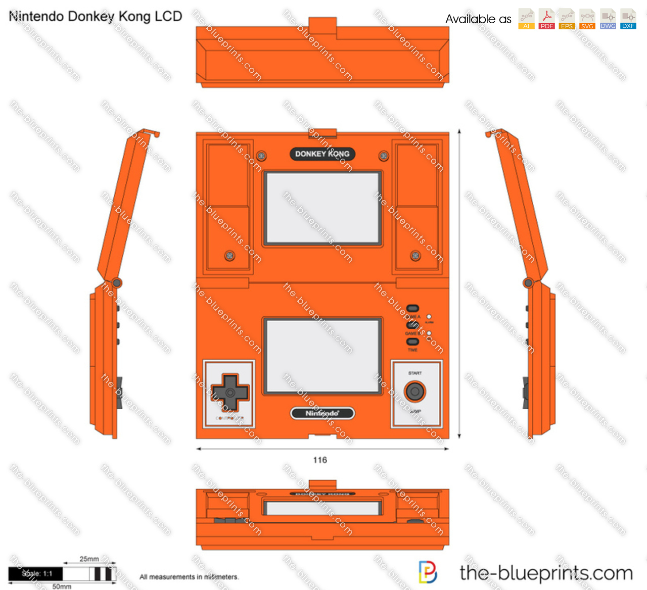 Nintendo Donkey Kong LCD