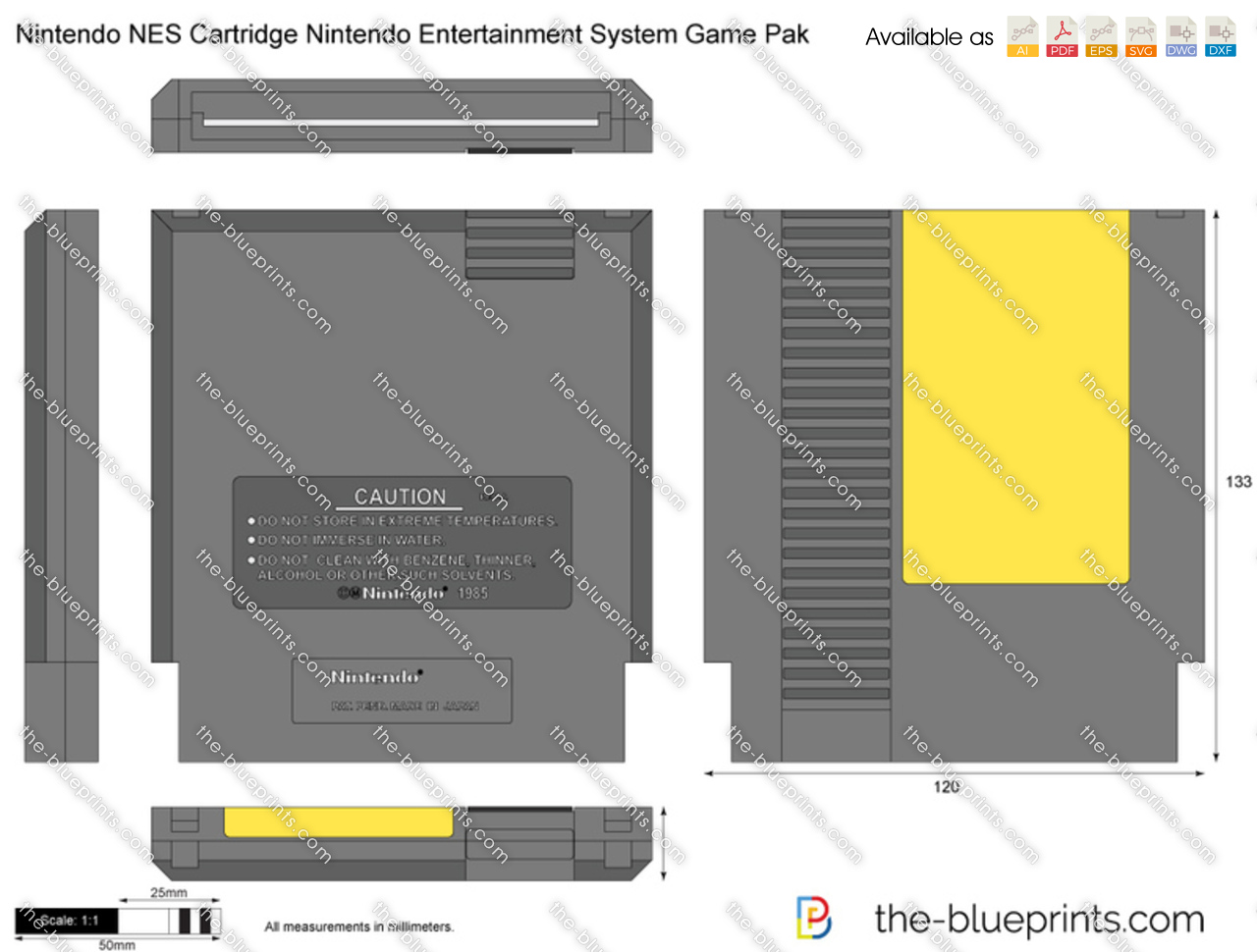 Nintendo NES Cartridge