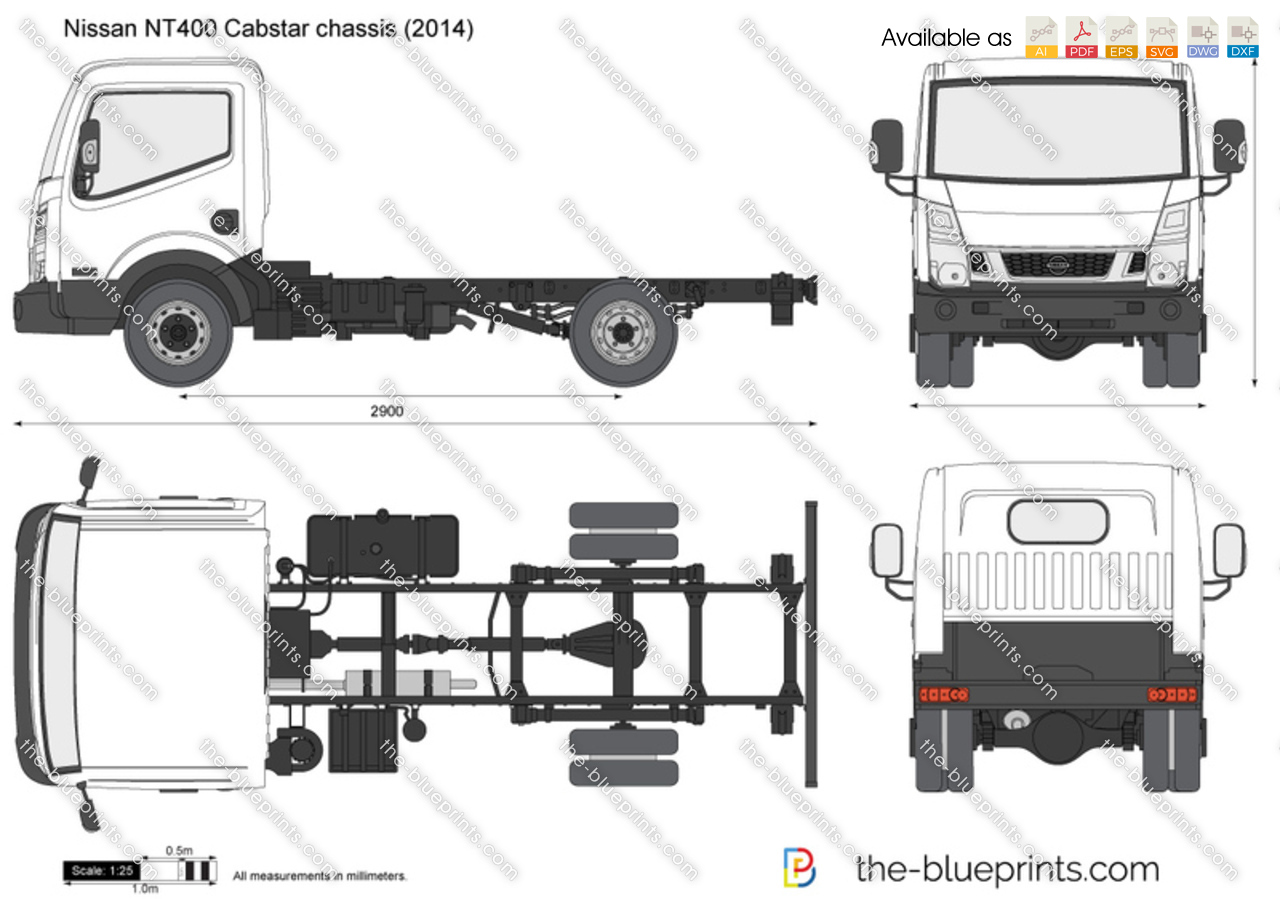 Nissan NT400 Cabstar chassis