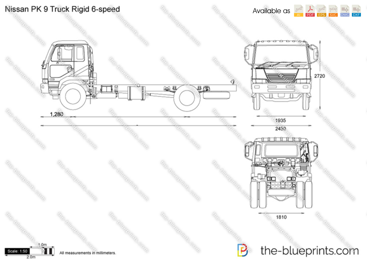 Nissan PK 9 Truck Rigid 6-speed