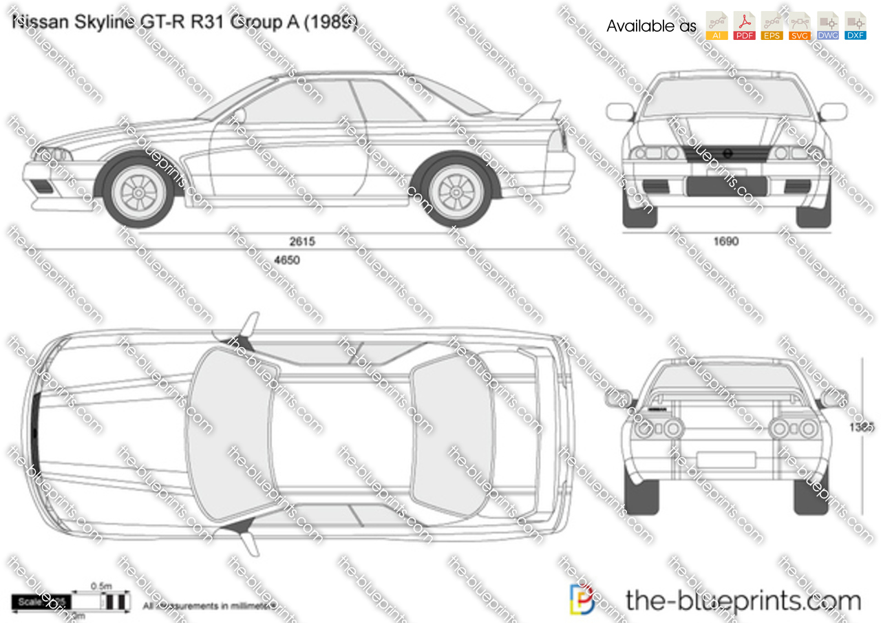 Nissan Skyline GT-R R31 Group A